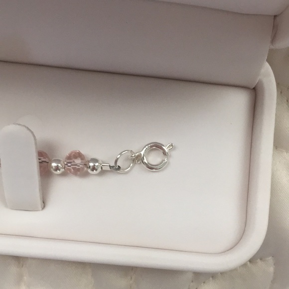 ✨Pink Crystal w/ faux Pearl Bracelet✨ - Picture 14 of 16